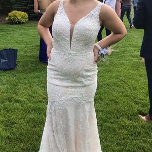 White/Ivory Prom Dress
